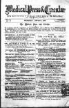 Dublin Medical Press Wednesday 09 September 1868 Page 1