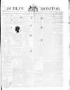 Dublin Monitor Saturday 15 December 1838 Page 1