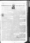 Hibernian Journal; or, Chronicle of Liberty Friday 15 January 1773 Page 1