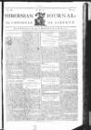 Hibernian Journal; or, Chronicle of Liberty Friday 29 January 1773 Page 1