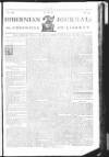 Hibernian Journal; or, Chronicle of Liberty Monday 01 February 1773 Page 1