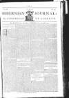 Hibernian Journal; or, Chronicle of Liberty Friday 16 April 1773 Page 1