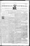 Hibernian Journal; or, Chronicle of Liberty Wednesday 12 May 1773 Page 1