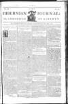 Hibernian Journal; or, Chronicle of Liberty Wednesday 09 June 1773 Page 1