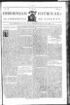 Hibernian Journal; or, Chronicle of Liberty Monday 14 June 1773 Page 1