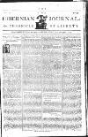 Hibernian Journal; or, Chronicle of Liberty Monday 28 June 1773 Page 1