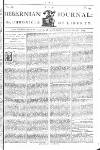 Hibernian Journal; or, Chronicle of Liberty Wednesday 03 November 1773 Page 1