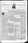 Hibernian Journal; or, Chronicle of Liberty Wednesday 17 November 1773 Page 1