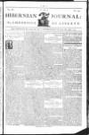 Hibernian Journal; or, Chronicle of Liberty Monday 22 November 1773 Page 1