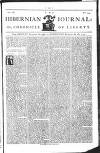 Hibernian Journal; or, Chronicle of Liberty Monday 29 November 1773 Page 1