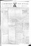 Hibernian Journal; or, Chronicle of Liberty Monday 18 April 1774 Page 1