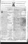 Hibernian Journal; or, Chronicle of Liberty Wednesday 01 June 1774 Page 1