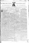 Hibernian Journal; or, Chronicle of Liberty Wednesday 03 July 1776 Page 1