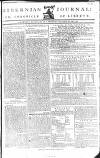 Hibernian Journal; or, Chronicle of Liberty Monday 10 September 1781 Page 1