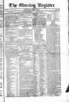 Dublin Morning Register Wednesday 27 April 1825 Page 1