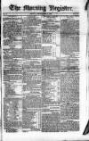 Dublin Morning Register Friday 16 September 1825 Page 1