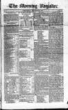 Dublin Morning Register Wednesday 21 September 1825 Page 1