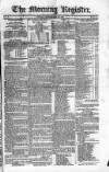 Dublin Morning Register Friday 23 September 1825 Page 1