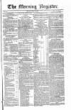 Dublin Morning Register Friday 09 June 1826 Page 1