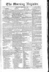 Dublin Morning Register Wednesday 13 September 1826 Page 1