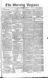 Dublin Morning Register Saturday 04 November 1826 Page 1