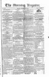 Dublin Morning Register Monday 20 November 1826 Page 1