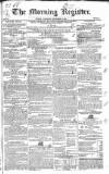 Dublin Morning Register Saturday 17 September 1831 Page 1