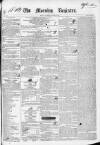 Dublin Morning Register Saturday 18 November 1837 Page 1