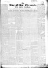 Enniskillen Chronicle and Erne Packet Thursday 17 September 1840 Page 1