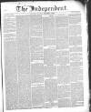 Wexford Independent Saturday 01 November 1845 Page 1