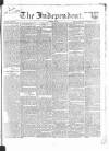 Wexford Independent Wednesday 29 December 1858 Page 1