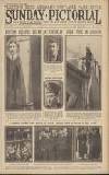 Sunday Mirror Sunday 15 January 1922 Page 1
