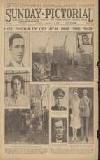 Sunday Mirror Sunday 09 January 1927 Page 1