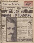 Sunday Mirror Sunday 31 August 1941 Page 1