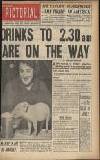 Sunday Mirror Sunday 18 September 1960 Page 1