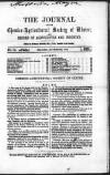 Journal of the Chemico-Agricultural Society of Ulster Monday 07 November 1864 Page 1