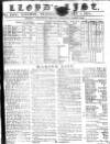 Lloyd's List Tuesday 01 January 1811 Page 1