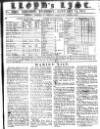 Lloyd's List Tuesday 15 January 1811 Page 1