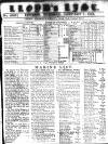 Lloyd's List Tuesday 07 January 1812 Page 1
