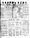 Lloyd's List Tuesday 14 January 1812 Page 1