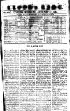 Lloyd's List Tuesday 31 January 1815 Page 1