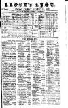 Lloyd's List Friday 15 August 1817 Page 1