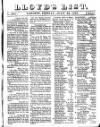 Lloyd's List Friday 22 July 1825 Page 1