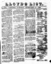 Lloyd's List Tuesday 27 February 1827 Page 1