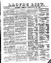 Lloyd's List Friday 18 February 1831 Page 1