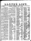 Lloyd's List Tuesday 03 May 1831 Page 1