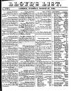 Lloyd's List Tuesday 27 March 1832 Page 1