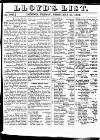 Lloyd's List Friday 21 February 1834 Page 1