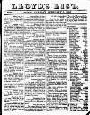 Lloyd's List Tuesday 03 February 1835 Page 1