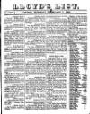 Lloyd's List Tuesday 07 February 1837 Page 1